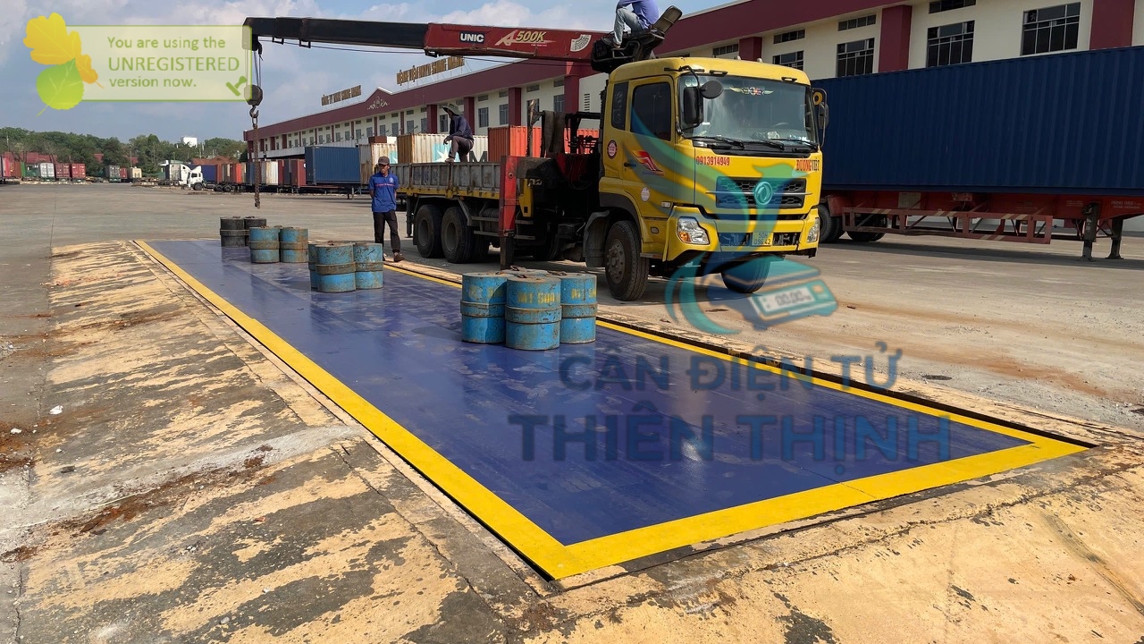 Cân điện tử ô tô 120 tấn