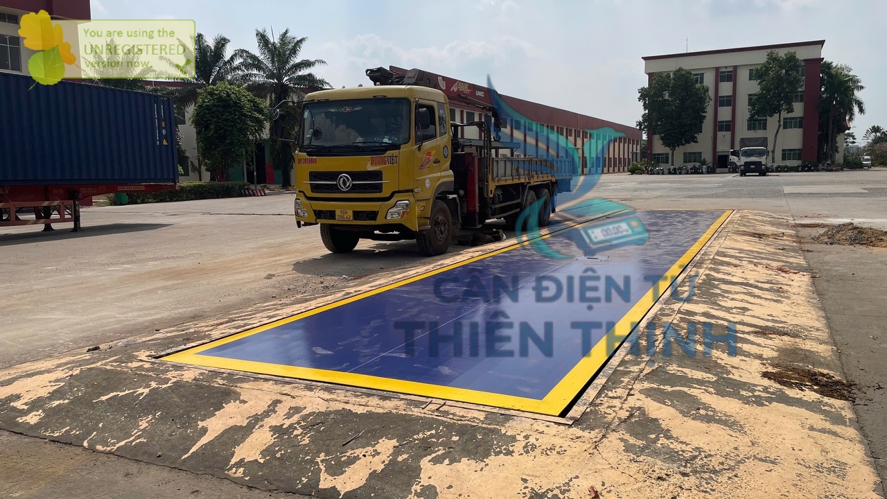 Cân điện tử ô tô 120 tấn