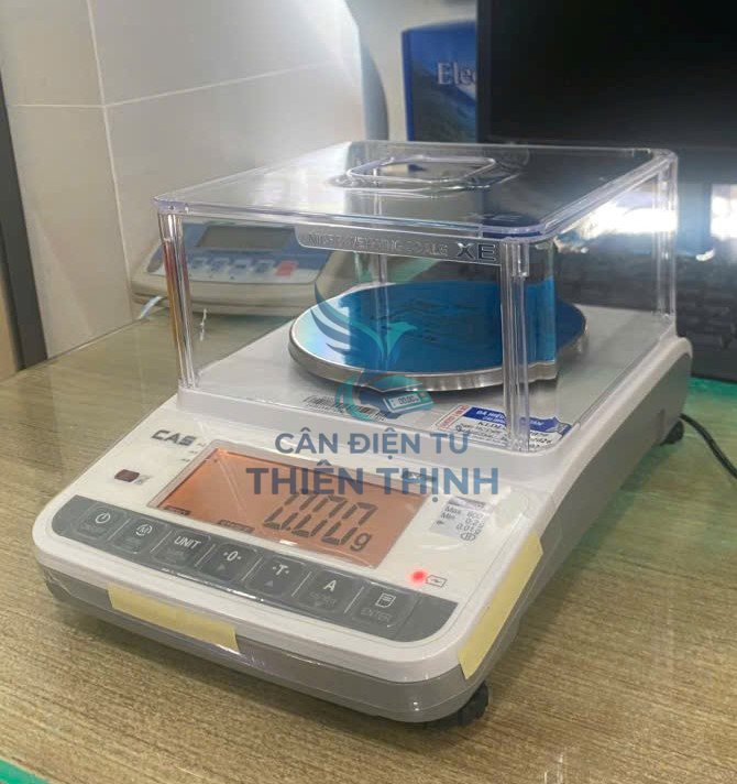 Cân phân tích CAS XE 600g/ 0.01g.