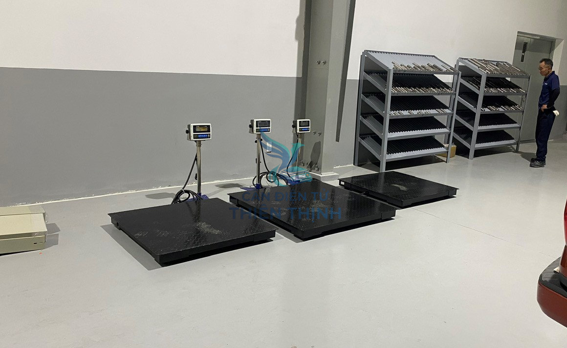 Cân sàn đầu cân CAS: Giải pháp cân công nghiệp chính xác và bền bỉ