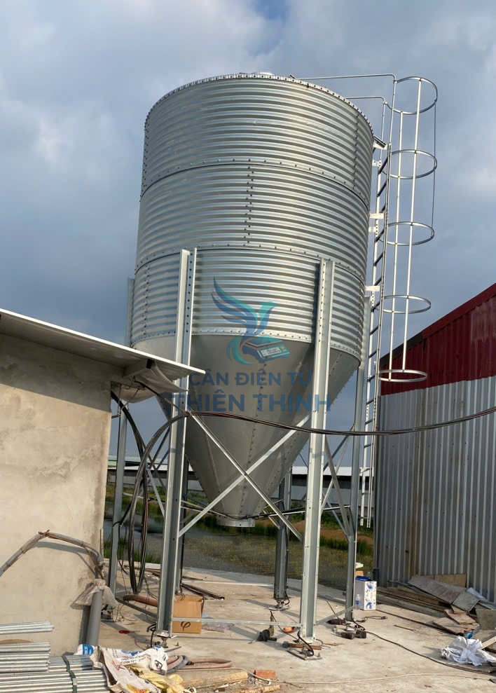 Cân điện tử Silo cám tại Phú Giáo Bình Dương