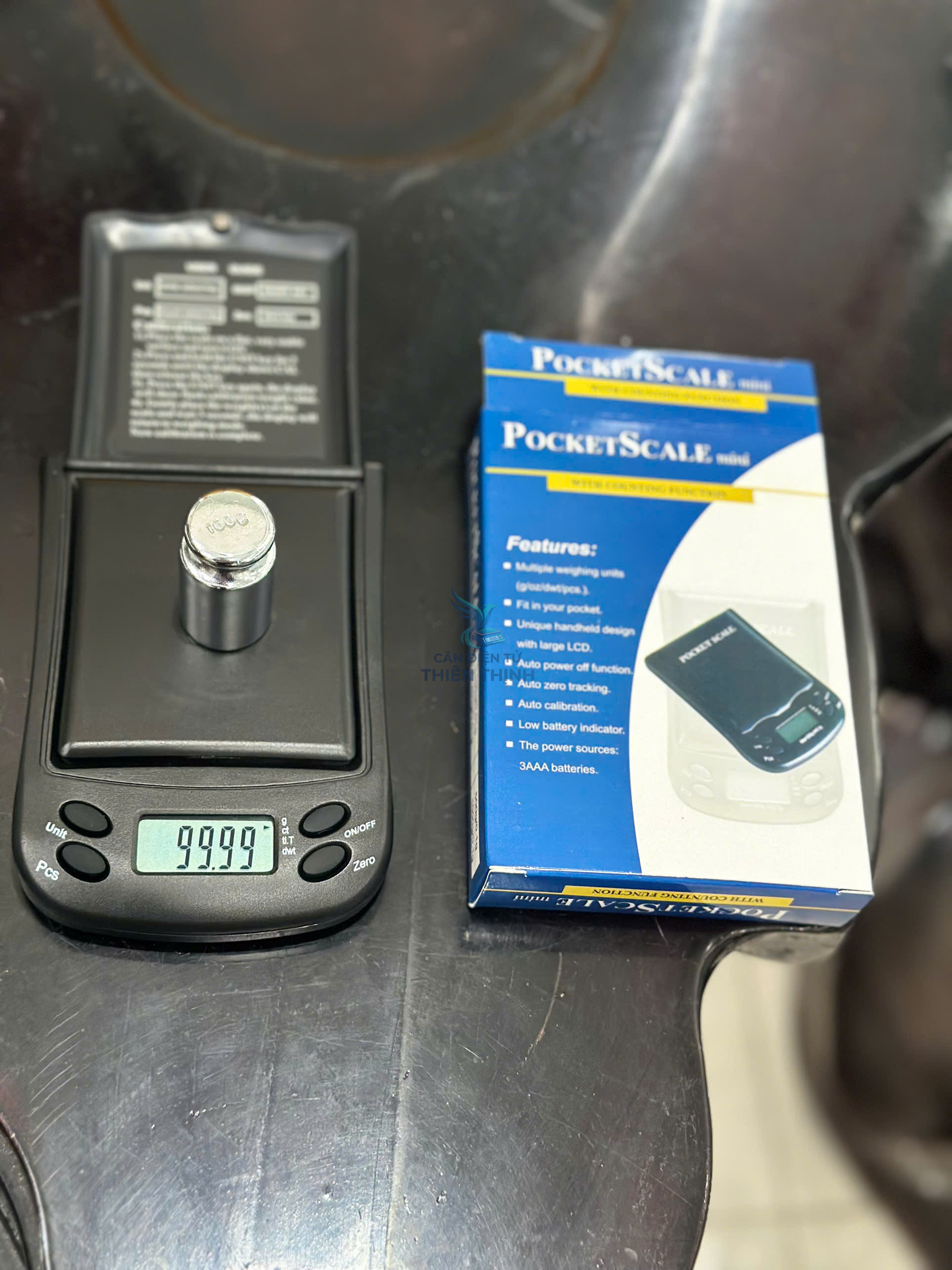 Cân tiểu ly Pocket.