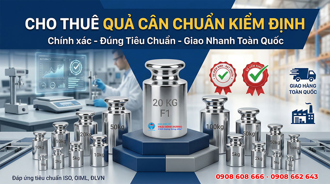 Cho Thuê Quả Cân Chuẩn Kiểm Định