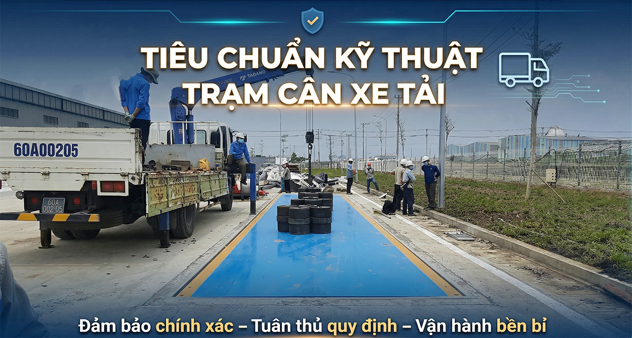 Tiêu Chuẩn kỹ Thuật Trạm Cân Xe Tải Ô Tô